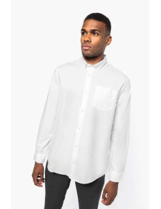 MEN'S LONG-SLEEVED OXFORD SHIRT