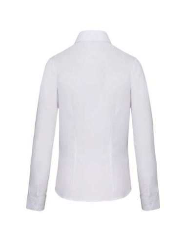 LADIES' LONG-SLEEVED OXFORD SHIRT