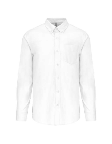 MEN'S LONG-SLEEVED OXFORD SHIRT