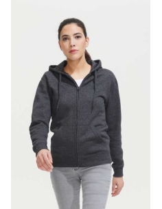 SOL'S SEVEN WOMEN - JACKET WITH LINED HOOD