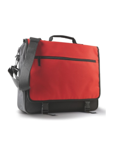 DOCUMENT BAG WITH FRONT FLAP