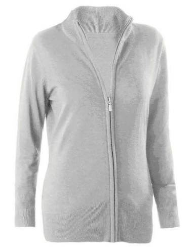 LADIES' FULL ZIP  CARDIGAN