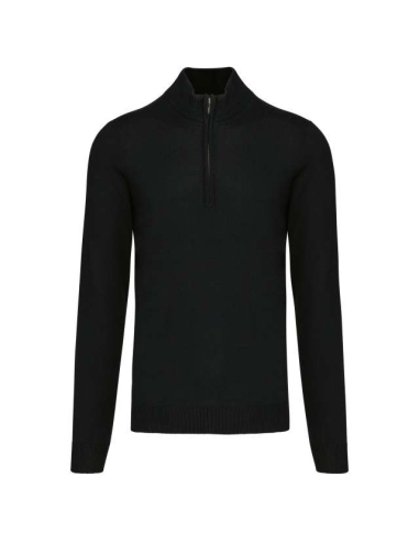 MEN'S ZIP NECK JUMPER