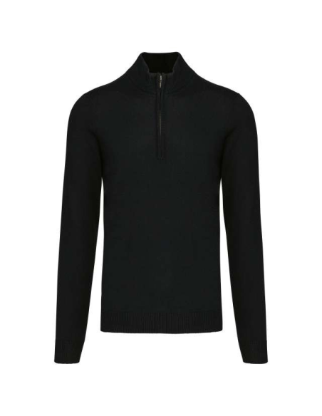 MEN'S ZIP NECK JUMPER