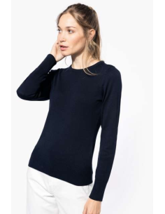 LADIES' CREW NECK JUMPER