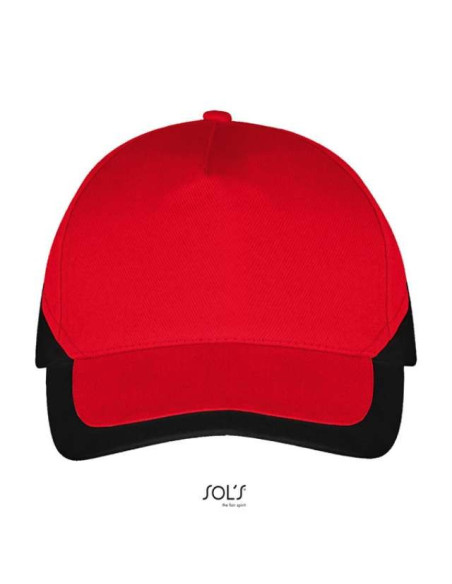 SOL'S BOOSTER - 5 PANEL CONTRASTED CAP