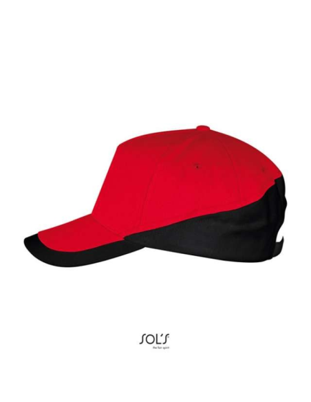 SOL'S BOOSTER - 5 PANEL CONTRASTED CAP