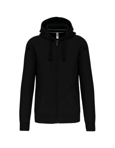 MEN'S FULL ZIP HOODED SWEATSHIRT