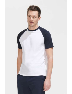 SOL'S FUNKY - MEN'S 2-COLOUR RAGLAN SLEEVES T-SHIRT