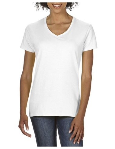 PREMIUM COTTON® LADIES' V-NECK T-SHIRT