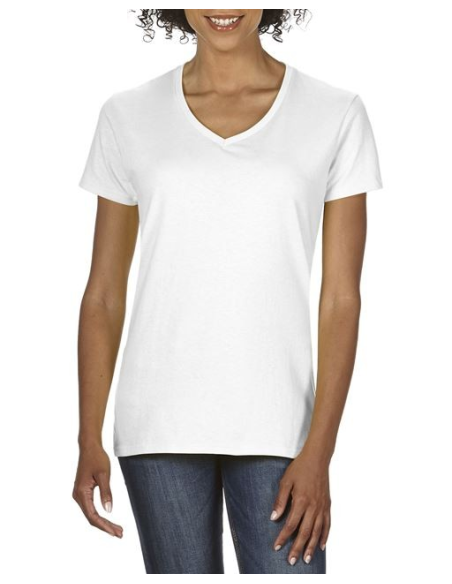 PREMIUM COTTON® LADIES' V-NECK T-SHIRT