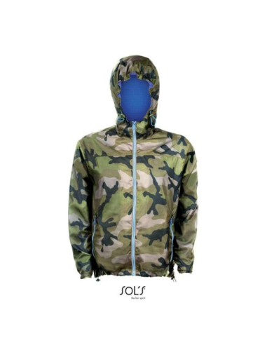 SOL'S SKATE - UNISEX LINED WINDBREAKER