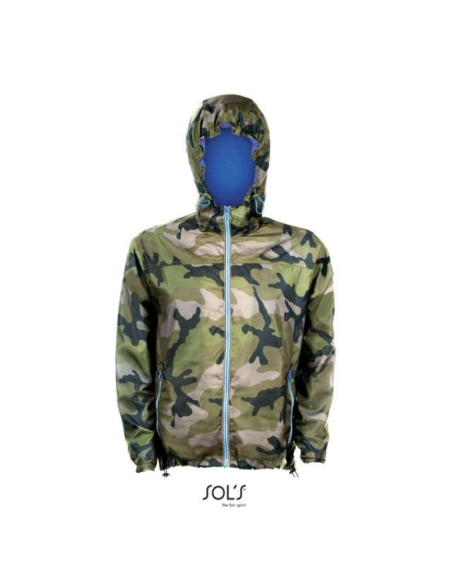 SOL'S SKATE - UNISEX LINED WINDBREAKER