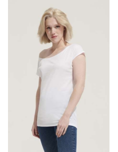 SOL'S MARYLIN - WOMEN’S SHORT SLEEVE LONG KIMONO T-SHIRT