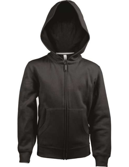 KIDS FULL ZIP HOODED SWEATSHIRT