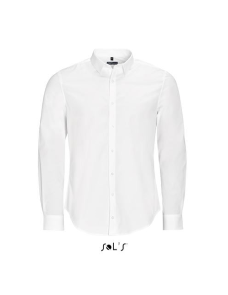 SOL'S BLAKE MEN - LONG SLEEVE STRETCH SHIRT