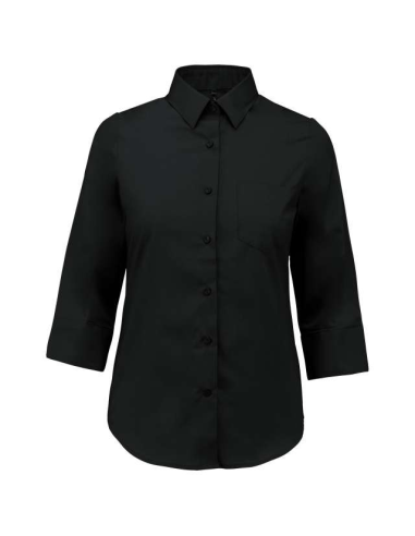 LADIES' 3/4 SLEEVED SHIRT