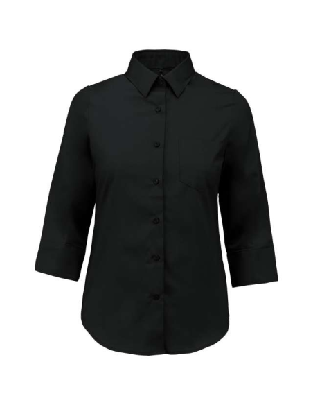 LADIES' 3/4 SLEEVED SHIRT