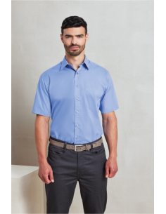 MEN'S SHORT SLEEVE POPLIN SHIRT