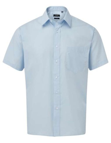 MEN'S SHORT SLEEVE POPLIN SHIRT