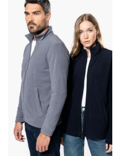 FULL ZIP MICROFLEECE JACKET