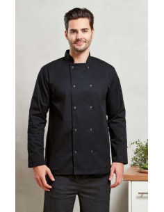 CHEF'S LONG SLEEVE STUD JACKET