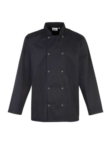 CHEF'S LONG SLEEVE STUD JACKET