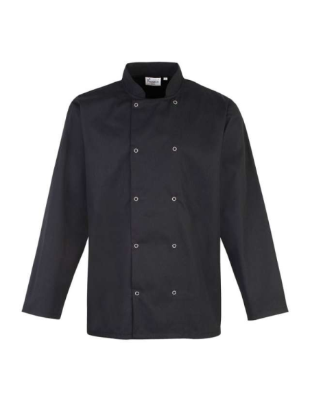 CHEF'S LONG SLEEVE STUD JACKET