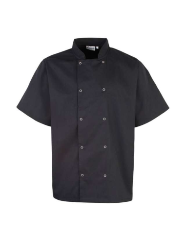 CHEF'S SHORT SLEEVE STUD JACKET
