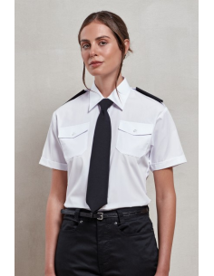 WOMEN'S SHORT SLEEVE PILOT SHIRT