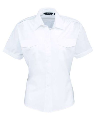 WOMEN'S SHORT SLEEVE PILOT SHIRT