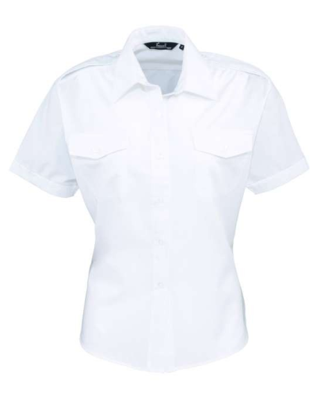 WOMEN'S SHORT SLEEVE PILOT SHIRT