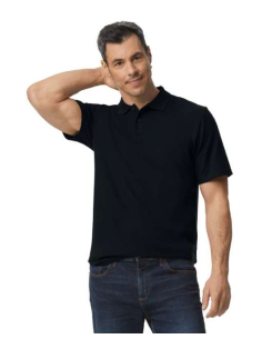 SOFTSTYLE™ ADULT DOUBLE PIQUÉ POLO