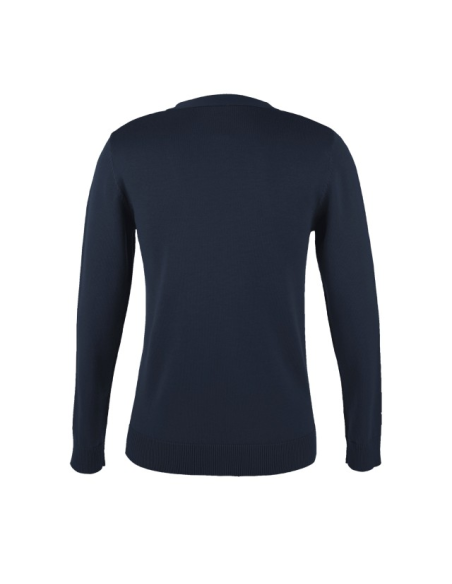 SOL'S GOLDEN WOMEN - V-NECK KNITTED CARDIGAN