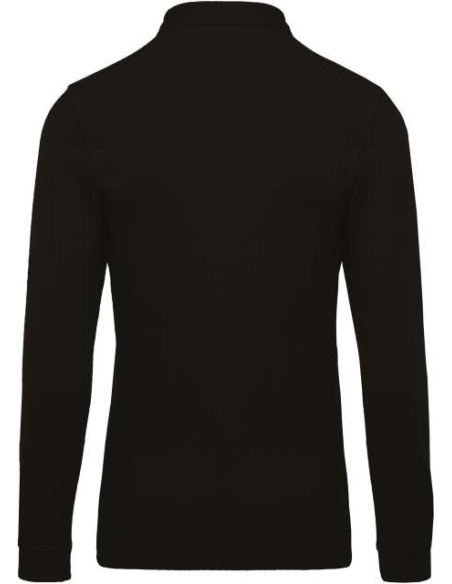 MEN'S LONG-SLEEVED PIQUÉ POLO SHIRT