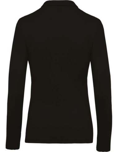 LADIES’ LONG-SLEEVED PIQUÉ POLO SHIRT