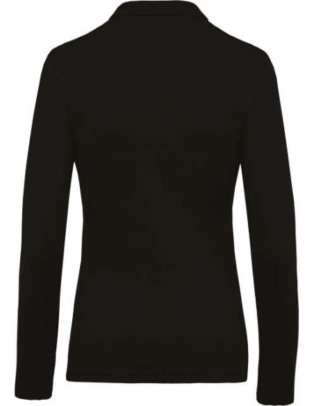 LADIES’ LONG-SLEEVED PIQUÉ POLO SHIRT