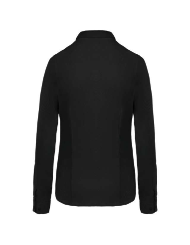 LADIES’ LONG-SLEEVED COTTON POPLIN SHIRT