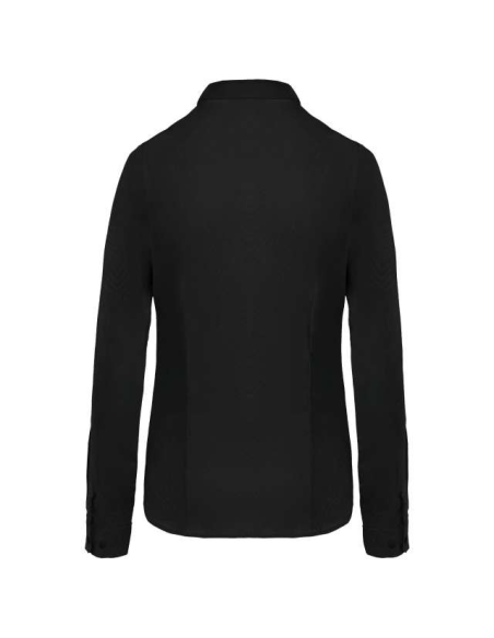 LADIES’ LONG-SLEEVED COTTON POPLIN SHIRT