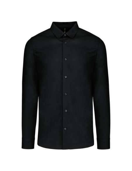 MEN’S LONG-SLEEVED COTTON POPLIN SHIRT