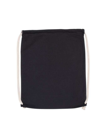 ORGANIC COTTON BACKPACK WITH DRAWSTRING CARRY HANDLES