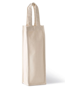 COTTON CANVAS BOTTLE BAG