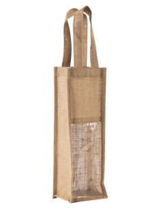JUTE BOTTLE BAG
