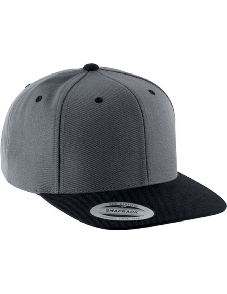 FLAT PEAK CAP - 6 PANELS