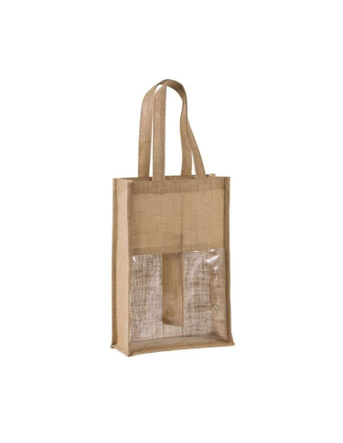 JUTE BOTTLE BAG