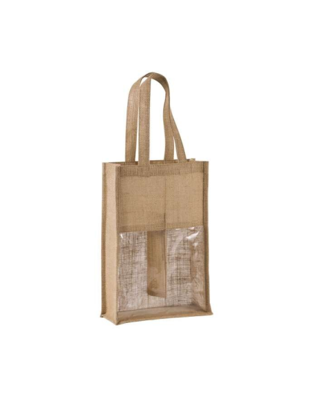JUTE BOTTLE BAG