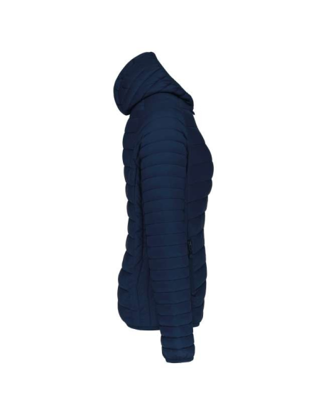 LADIES' LIGHTWEIGHT HOODED PADDED JACKET