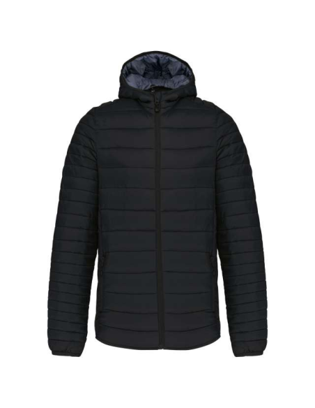 MEN'S LIGHTWEIGHT HOODED PADDED JACKET