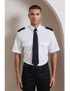 MEN’S SHORT SLEEVE PILOT SHIRT