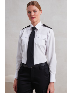 WOMEN'S LONG SLEEVE PILOT SHIRT